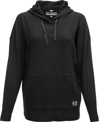 Sudadera Fly Racing Mujer Fly Oversized Thermal Negro