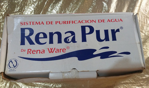 Sistema Purificación Rena Pur De Renaware. Nuevo Y Original