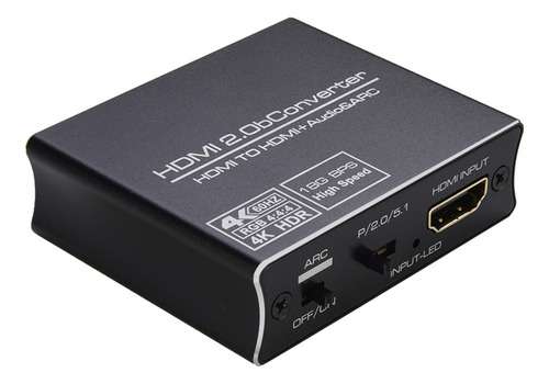Extractor De Audio 5.1 Arc Hd-mi, Conversor De Audio Hdr, Co