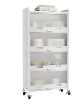 Comprar Alacenas Para Despensa De 5 Niveles, Estante De Cocina Con Ruedas, Estante De Microondas, Muebles Cocina, Organizador De Cocina