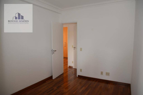 Apartamento Para Alugar Em Moema, Ed. Modular Da Vinci, 3 Dormitórios Sendo 1 Suíte, Varanda Ampla, 4 Banheiros, 2 Vagas Na Garagem, 97 M², São Paulo. - Ap1143