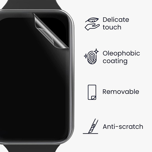 Imagen 5 de 7 de Lamina De Hidrogel Para Xiaomi Smart Band 7 Pro - Rock Space