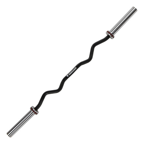 Signature Fitness Olympic Ez Super Curl Bar Para Plato Peso