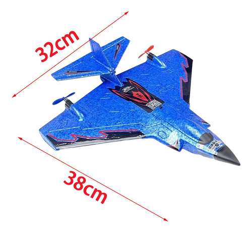 Planeador Rc De Espuma, Avión Rc Ligero Para Niños,