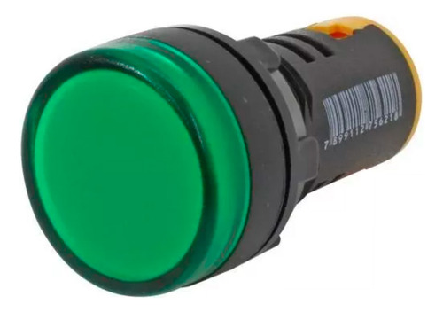 Led Indicador Sinaleiro Verde 22mm 24v Ip65 24