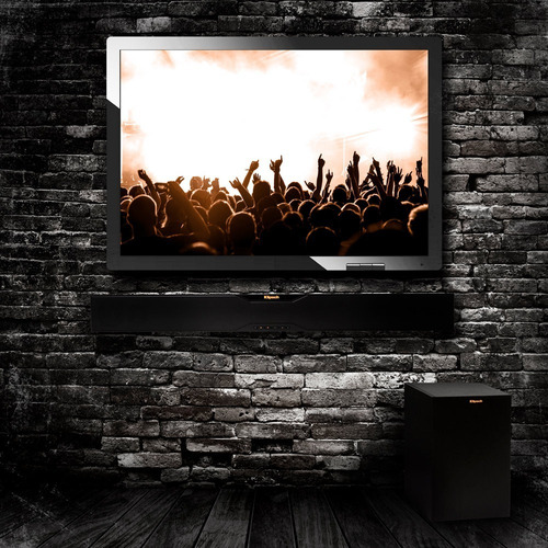 Klipsch R-10b Soundbar Com Subwoofer Sem Fio 2 Vias 250w
