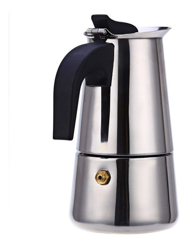 Cafetera Italiana 6 Tazas Acero Inoxidable Espresso Maker