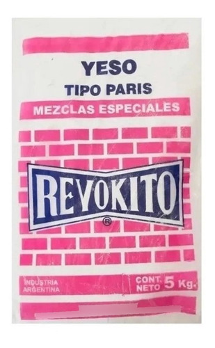 Yeso Tipo Paris 5 Kg Albañileria Construccion Esculturas