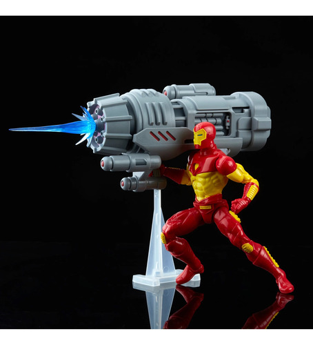 Modular Iron Man (proton Canon) Legends Series Deluxe Retro