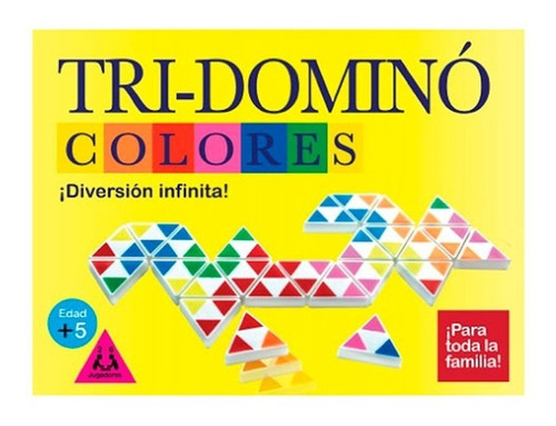 Juego De Mesa Tridomino Colores En Caja