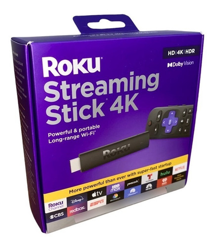 Roku Streaming Stick 4k Hd Hdr 3820r