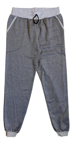 Calça Moletom Masculina Com Punho Peluciada Skinny Academia