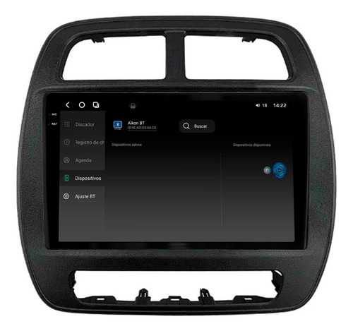 Multimidia Aikon Fóton G3 Renault Kwid 12+256gb Octa 2k 9p