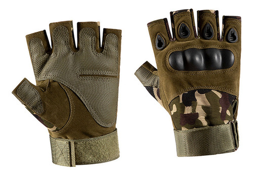Guantes Antideslizantes De Medio Dedo Para Ciclismo De Monta
