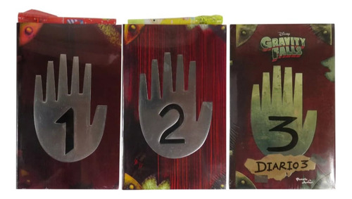 Diarios Gravity Falls 3 Libros