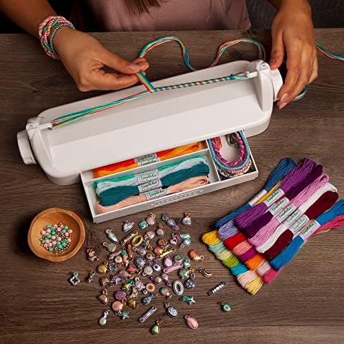 Kit Loopdedoo Deluxe Para Fazer Pulseiras De Amizade Diy E