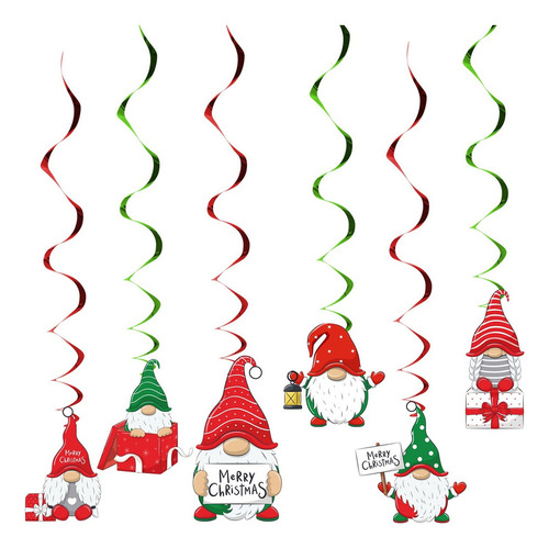 Z Colgante Navideño Espiral Decoración Navideña 2023