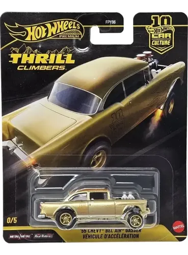 ホットウィール　カーカルチャー　チェイス「ベルエアギャッサー」 Hot Wheels Chase 55 Chevy Bel Air Gasser Car Culture Premium