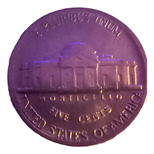 5 Centavos (jefferson) 1985 P De Estados Unidos (Usado)