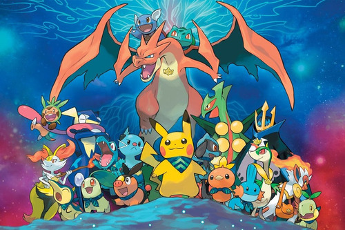Pokemon Super Mystery Dungeon Poster Xy Po138 45x30