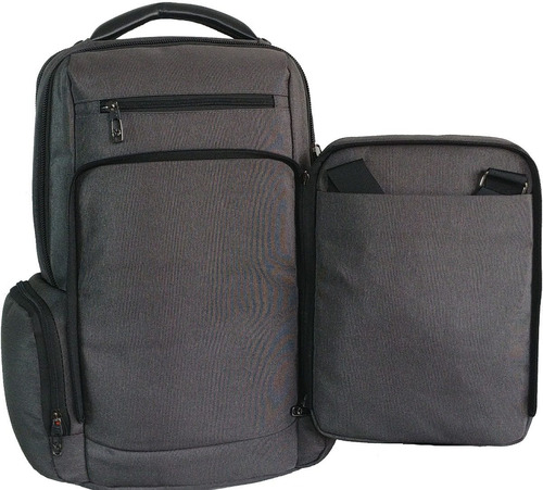 Imagen 4 de 6 de Mochila Morral Hombre Mujer Oficina Viaje Laptop Tablet Vtrx