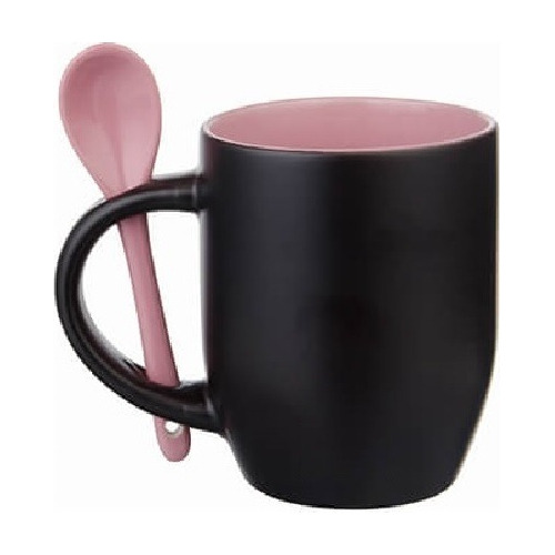 Imagen 2 de 5 de Taza Mágica Personalizada Con Cuchara