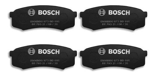 Jogo Pastilha Dianteira Traseira Bosch Toyota Prado 3.0