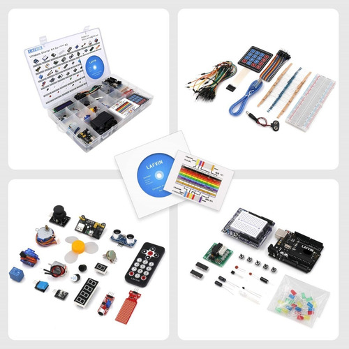 Uno Lafvin Kit De Iniciación Definitiva Para Nano Arduino