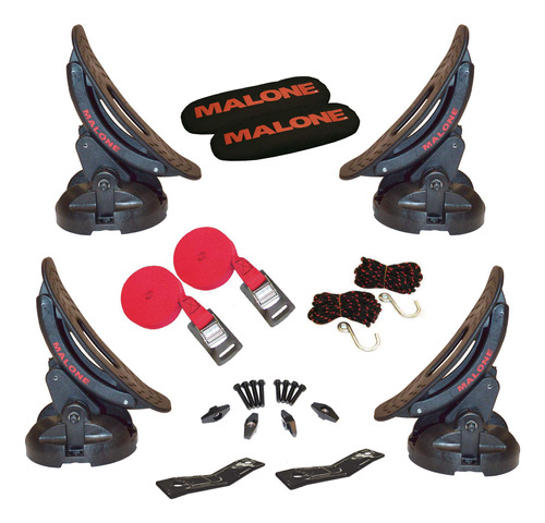 Malone Saddle Up Pro - Soporte Universal Para Kayak (4 Unid.