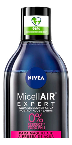 Nivea Agua Micelar Piel Seca X400