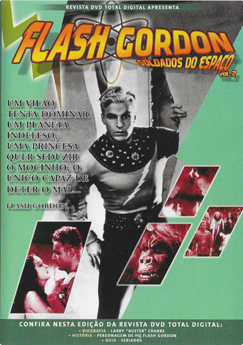 Dvd Flash Gordon - Soldados Do Espaço - Vol. 2