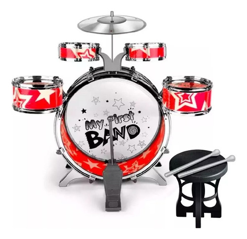 Batería Musical Niño 17 Piezas Jazz Drum Set