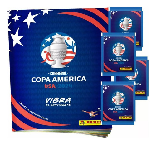Álbum + 25 Sobres - Copa America 2024