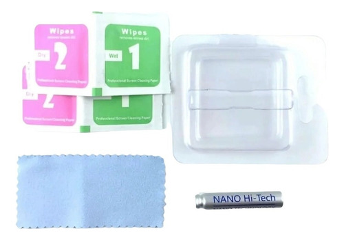 4 Pack Mica Liquida Cristal Universal Glass Templado Hitech