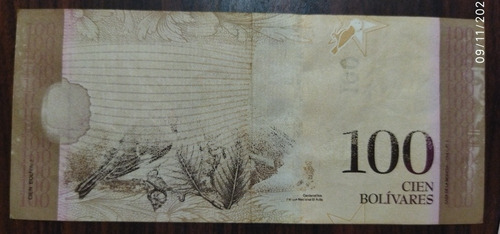 Billete Venezolano Antiguo Mil Bolívares 1998