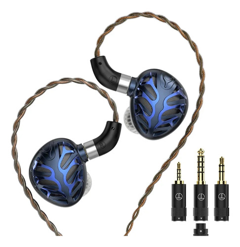 Auriculares Trn Azure Dragon Con Conector De 2,5/4,4/3,5 Mm