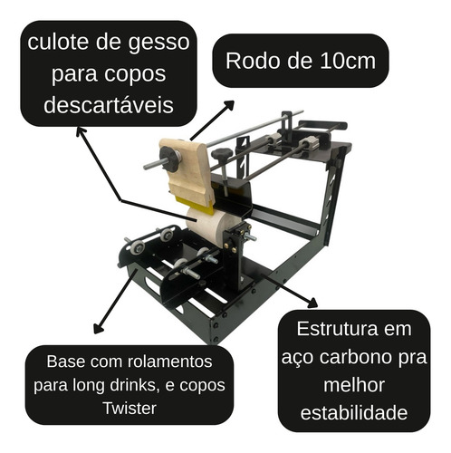 Máquina De Pintar Canetas, Canecas Cilíndricas Silk 05