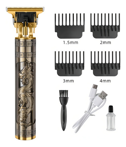 Maquininha De Acabamento Profissional Cabelo Dragão Retrô