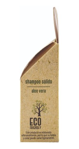 Imagen 6 de 8 de 5 Pack Shampoo Sólido Artesanal Aloe Vera 80 Gr Bam Boo!