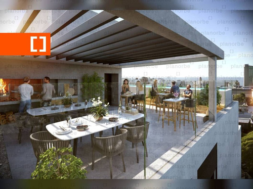 Venta De Apartamento Obra Construcción 1 Dormitorio En Punta Carretas, Sky Punta Carretas Unidad 108