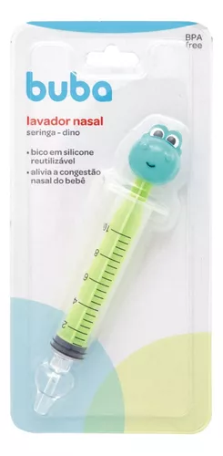 2 Seringa Higienizador Seringa Lavagem Nasal Infantil