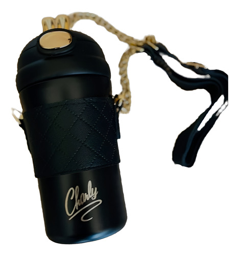 Vaso Conejito Charly Con Correa Negro