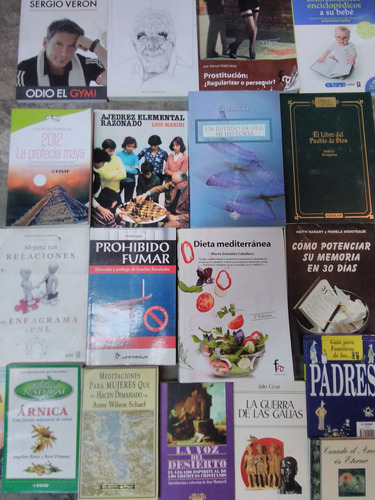 Lote De Libros Usados X 19 Ejemplares 