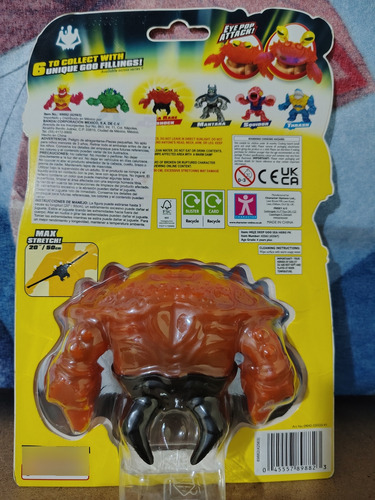 Goo Jit Zu Deep Sea Exoshock Stretch Armstrong Street Sharks (Usado)