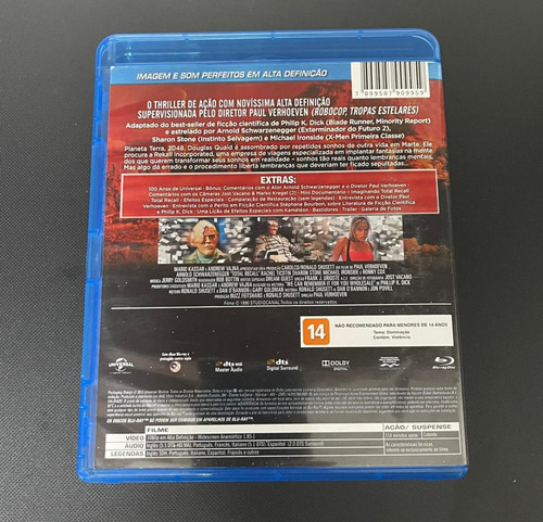 Imagem 2 de 4 de Blu Ray O Vingador Do Futuro - Ultimate Rekall Edition