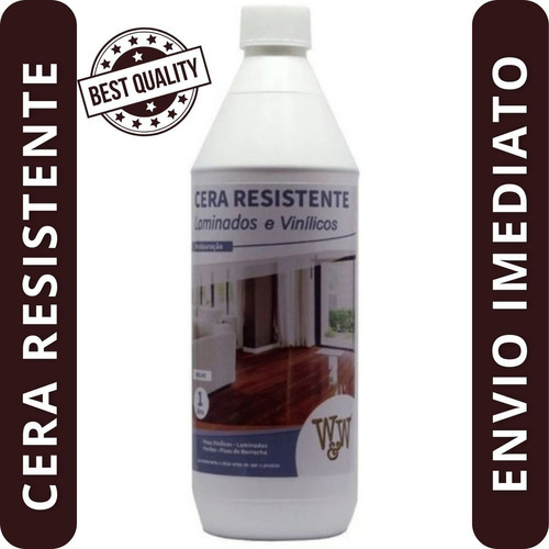 Cera Restauradora Piso Comercial Industrial Resistente