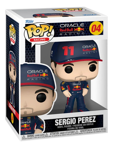 Funko Pop! - Red Bull Racing F1 - Sergio Perez #4 - Original