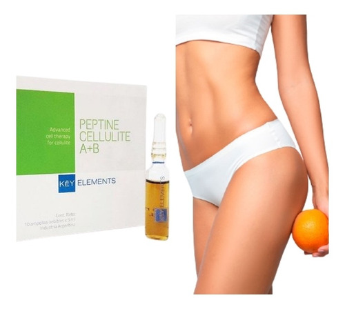 Ampollas Peptine Cellulite × 2 Cajas Linfar Anti Celulitis