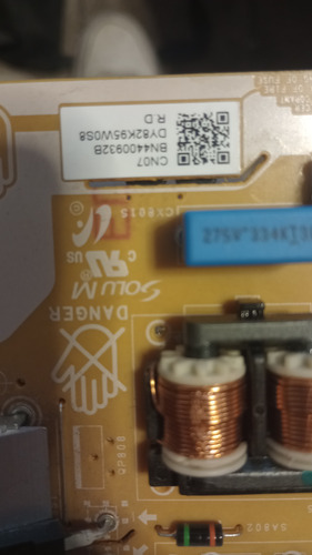 Fuente Samsung Un58nu7100f (Usado)