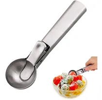 Comprar Cuchara Bochera De Helado Acero Inoxidable Bocha 